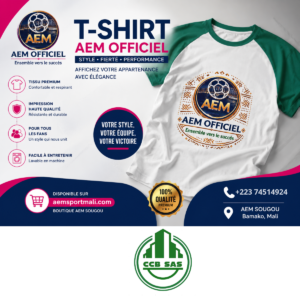 T-shirt officiel AEM 2026